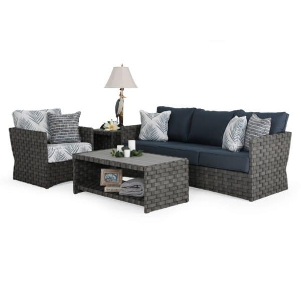Big Falls Outdoor Wicker Loveseat Model 682002FLT