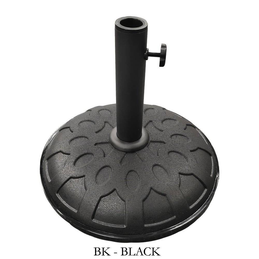 Outdoor 25 lb Resin Compound Umbrella Base Model 23700