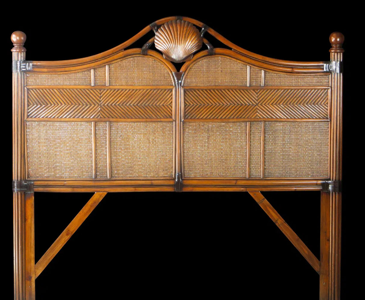 Bonita Springs Rattan 2 Pc Bedroom Furniture Set by Wicker Fair