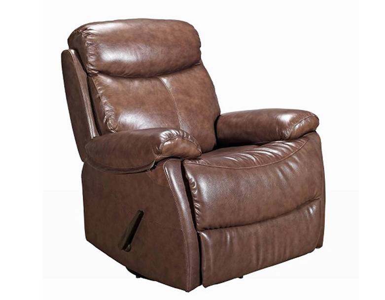 Brazil Leather Swivel Glider Recliner by Stanley Chair REC-220