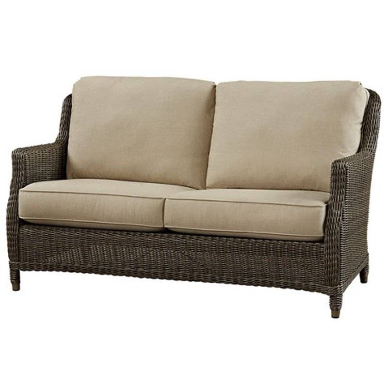 Brighton Outdoor Wicker Lounge Chair C9858 by Beachcraft