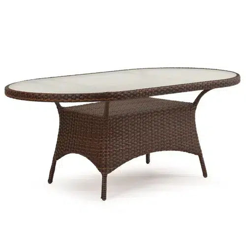 Bandirma Outdoor Wicker 5 Piece Dining Set in Tortoise Shell Model Bandirma-TS-5PC-Dining