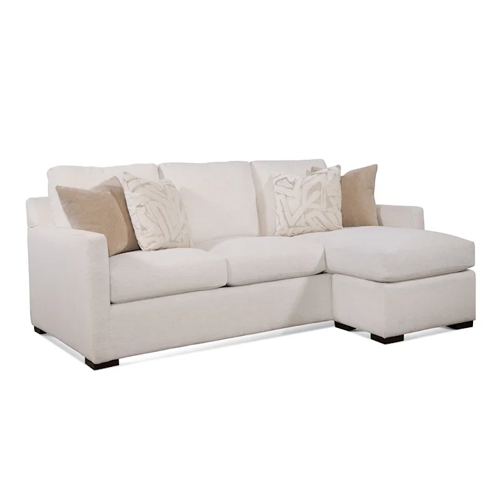Bel-Air Estate Sofa with Chaise Ottoman by Braxton Culler Made in the USA Model 705-C04/C09