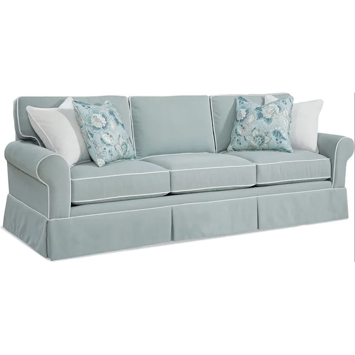 Benton 3 over 3 Estate Sofa by Braxton Culler Made in the USA Model 628-004