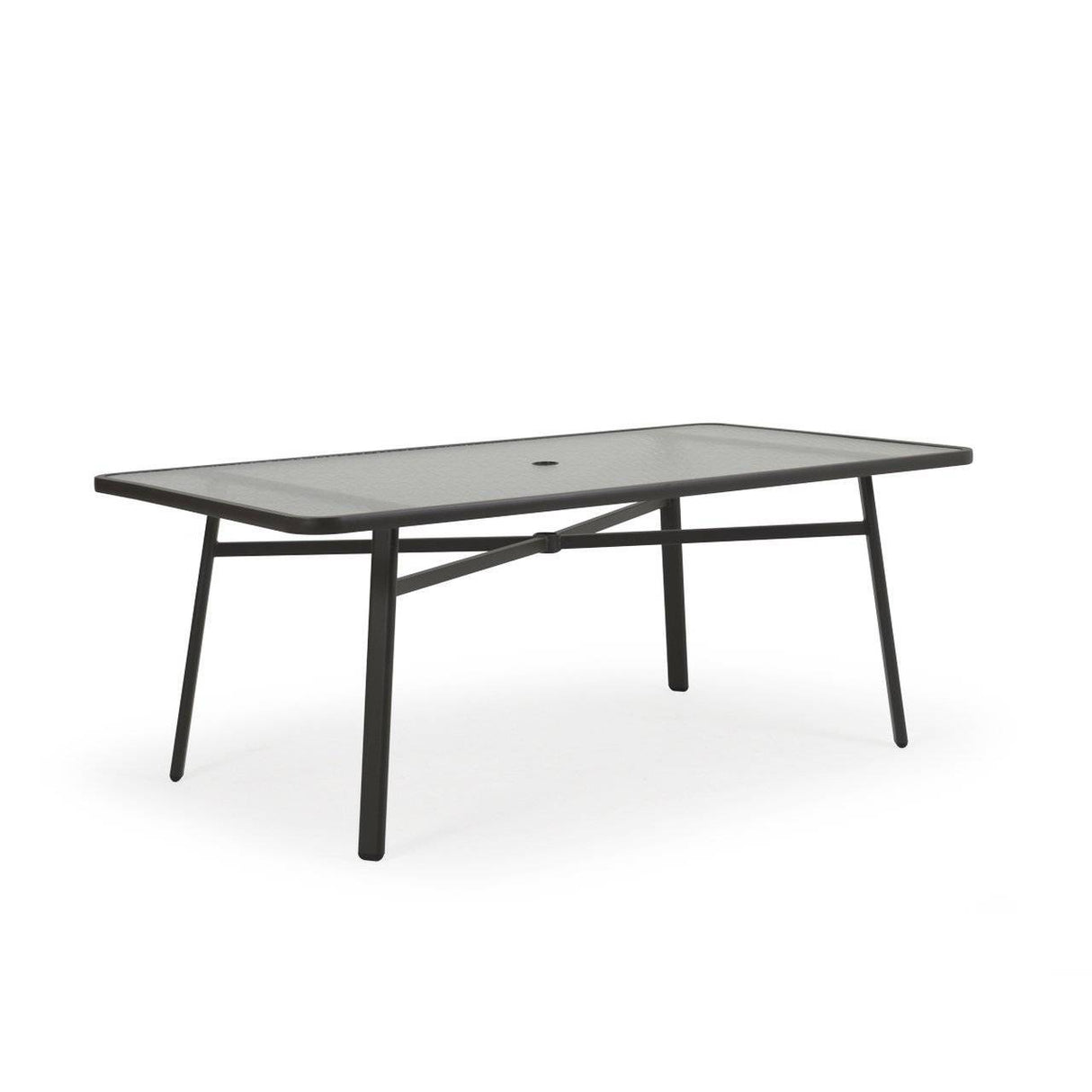 Big Falls Outdoor 7 Piece Sling Dining Set with Glass Top Model Big-Falls-Sling-7PC-Dining-Glass