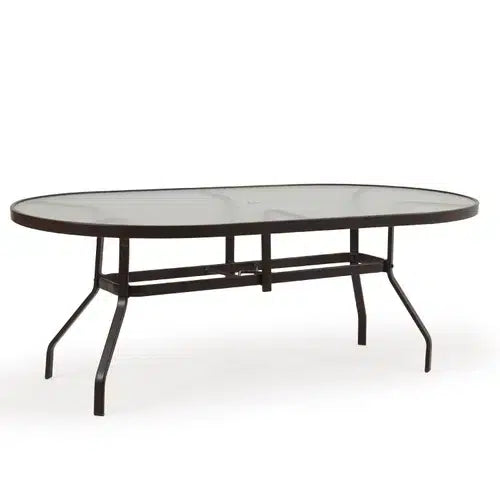 Boston Harbor Outdoor Mixed 7 Piece Sling Dining Set Model Boston-Harbor-7PC-Mixed