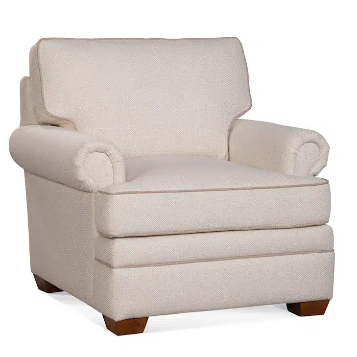 Bradbury Customizable Arm Chair by Braxton Culler Made in the USA Model 6xxx-001