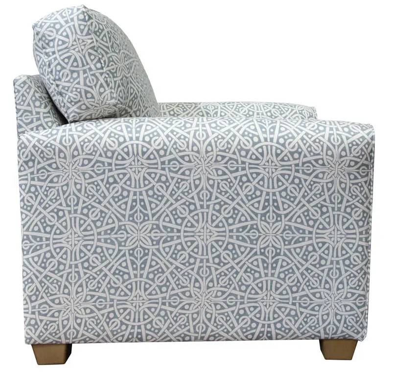 C203 Upholstered Lounge Chair by Capris Furniture