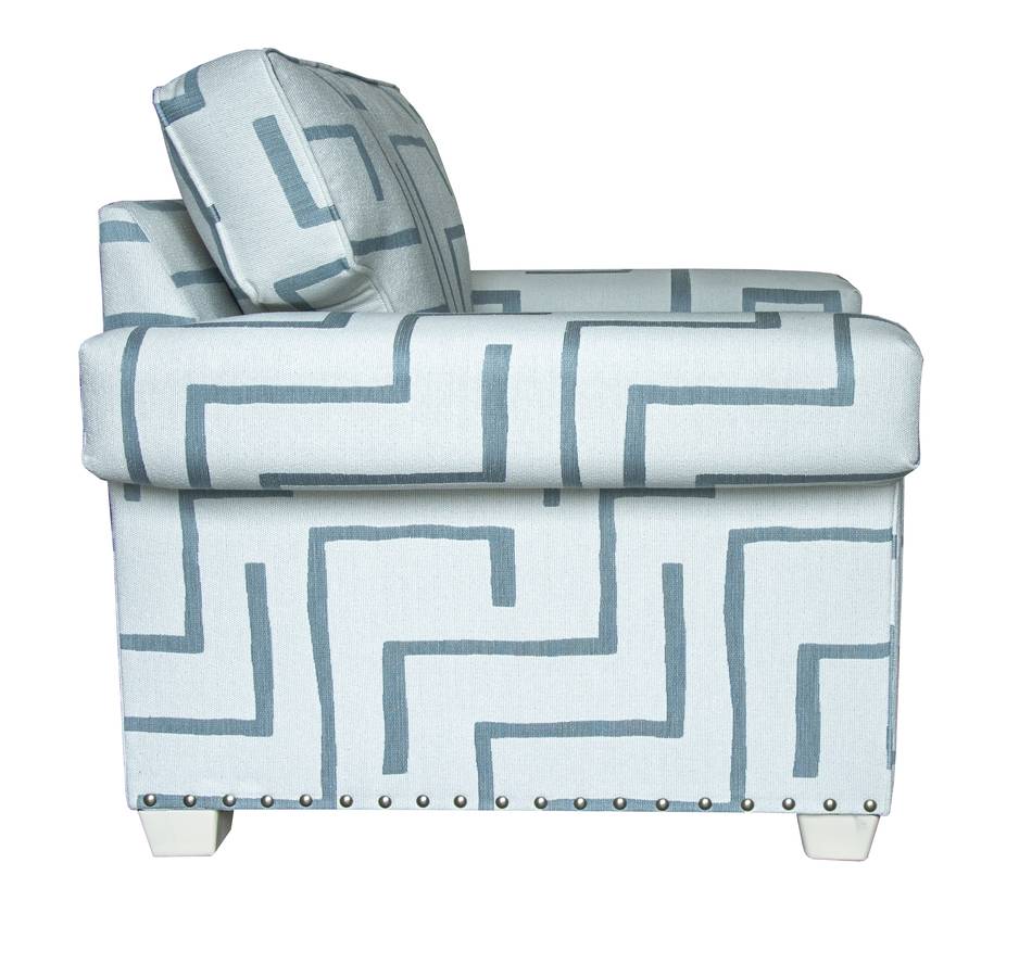 C259 Upholstered Lounge Chair by Capris Furniture