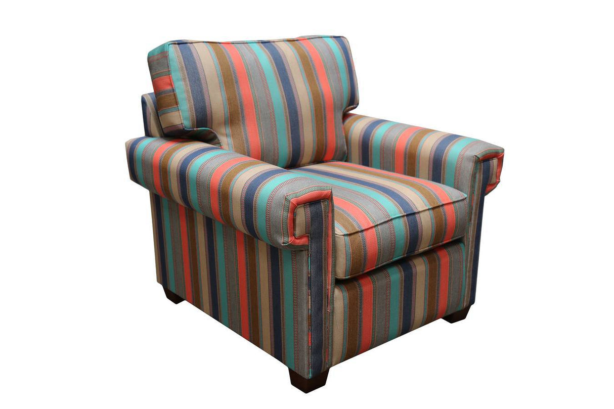 C259 Upholstered Lounge Chair by Capris Furniture