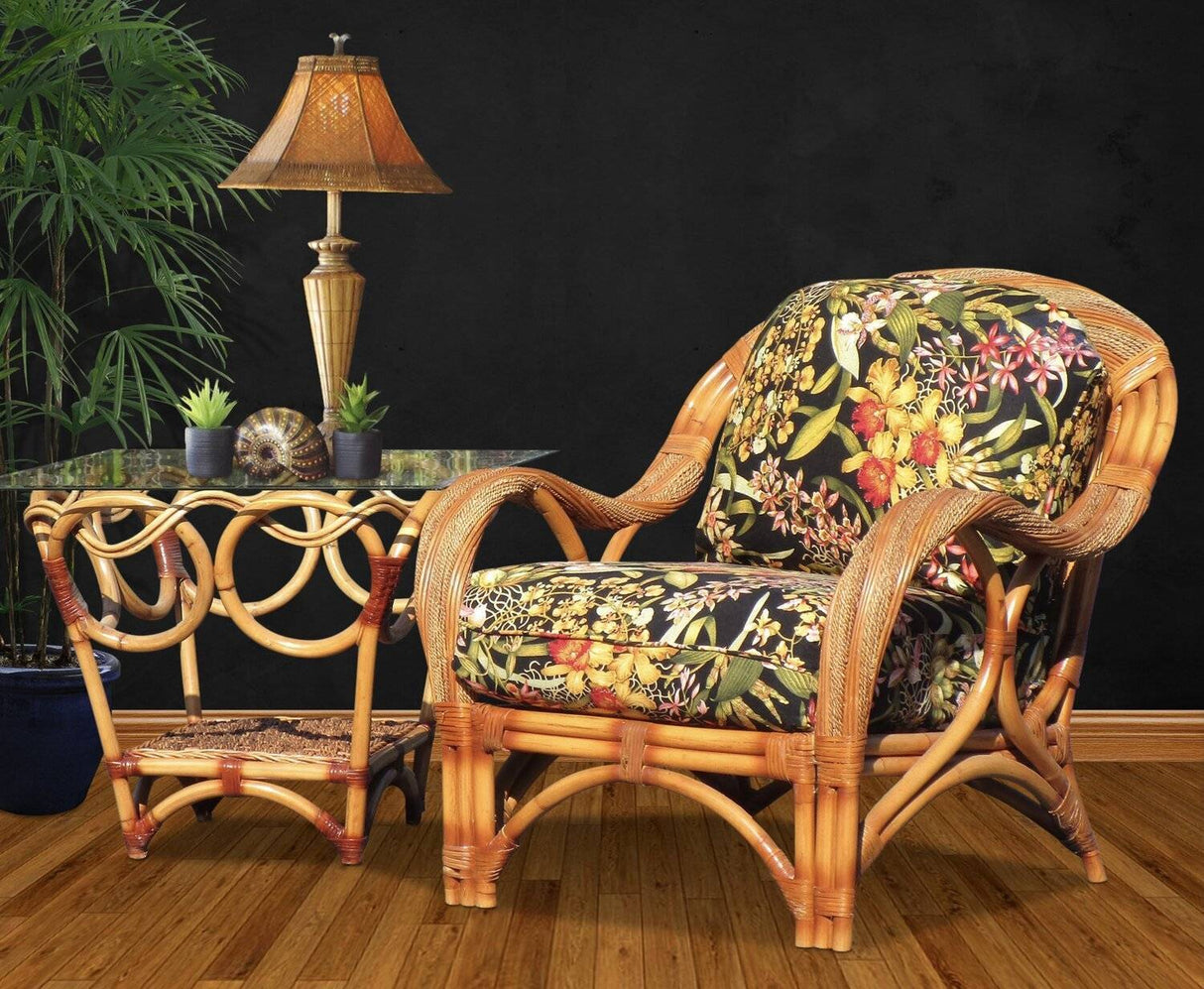 Caneel Bay Rattan 5 Pc Living Room Set CB-SET from Spice Island Wicker