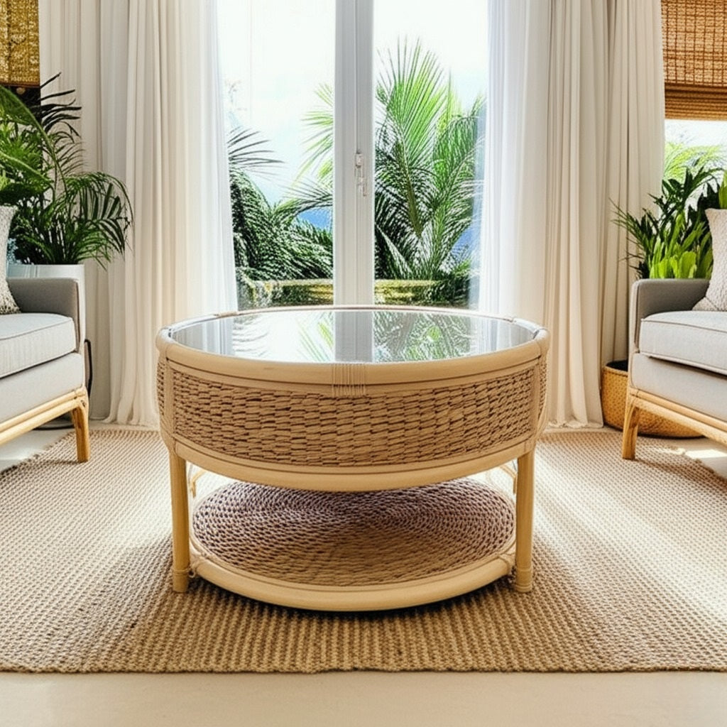 Palermo Rattan Cocktail Table by Capris Furniture Model CK323