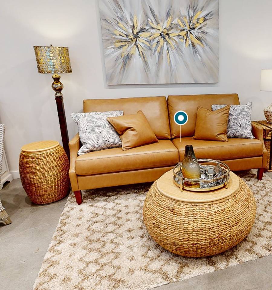 Bengali Rattan 2 Pc Round Coffee and End Table Set from Capris Furniture CK328-LK328