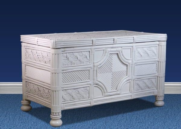 Palm Bay Rattan Blanket Chest Model PBBC by Wicker Fair
