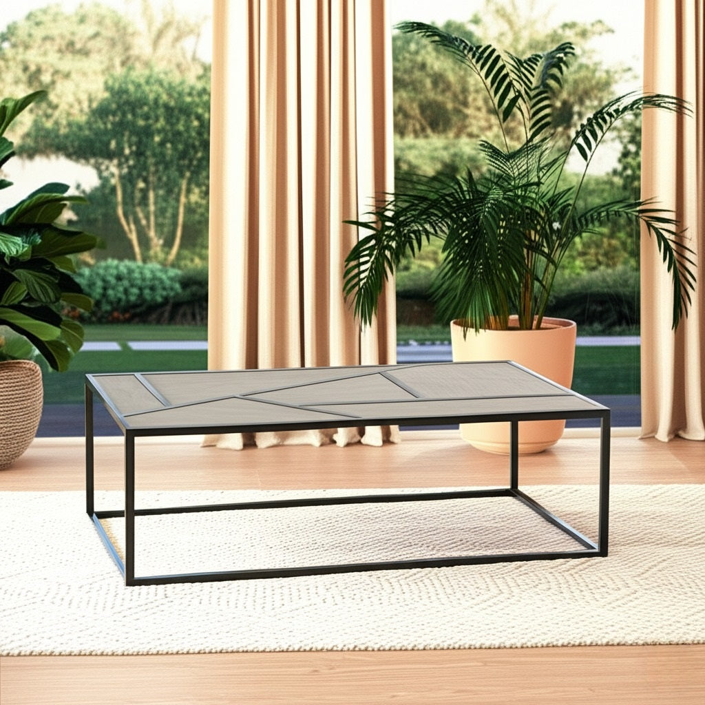 Lumora Rattan Coffee Table by Capris Furniture Model CT370