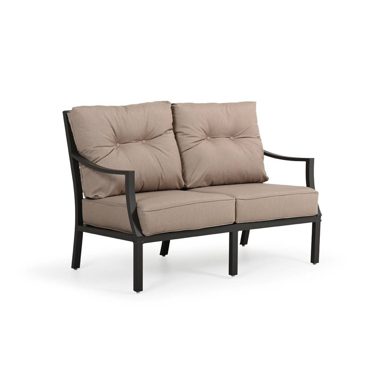 Chippewa Outdoor Aluminum Loveseat Model 741802CHA – Choice of Cushions Made in the USA