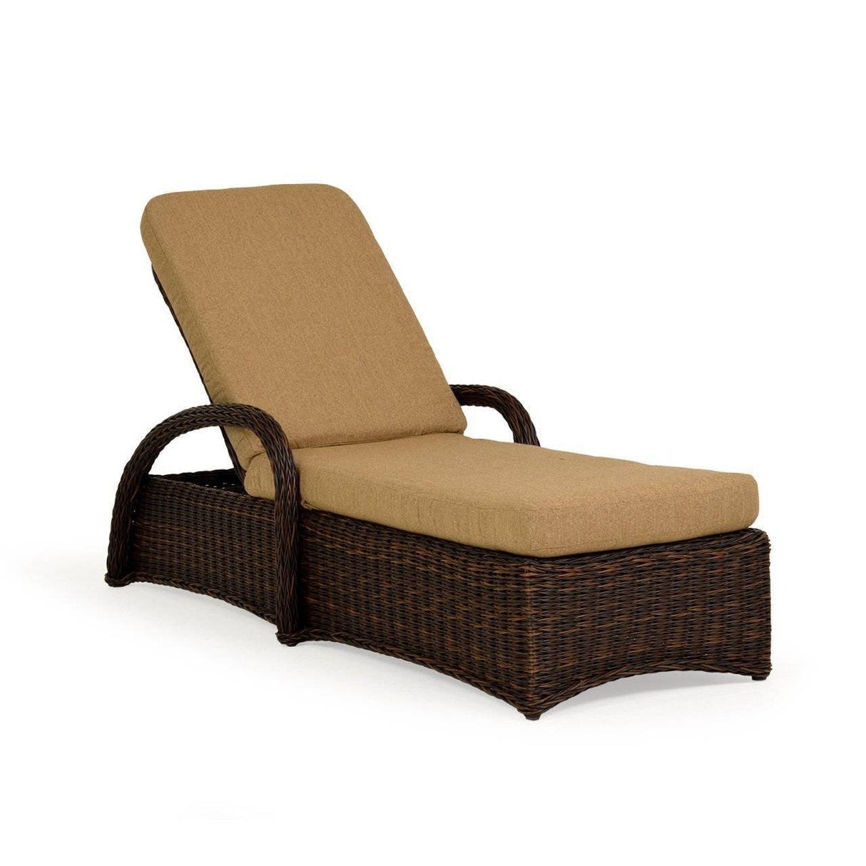 Compass Outdoor Wicker Chaise Lounge Model 4309CLV