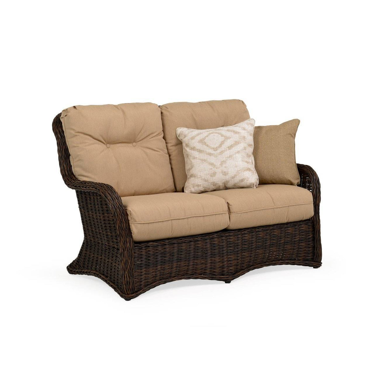 Compass Outdoor Wicker Loveseat Model 4302CLV