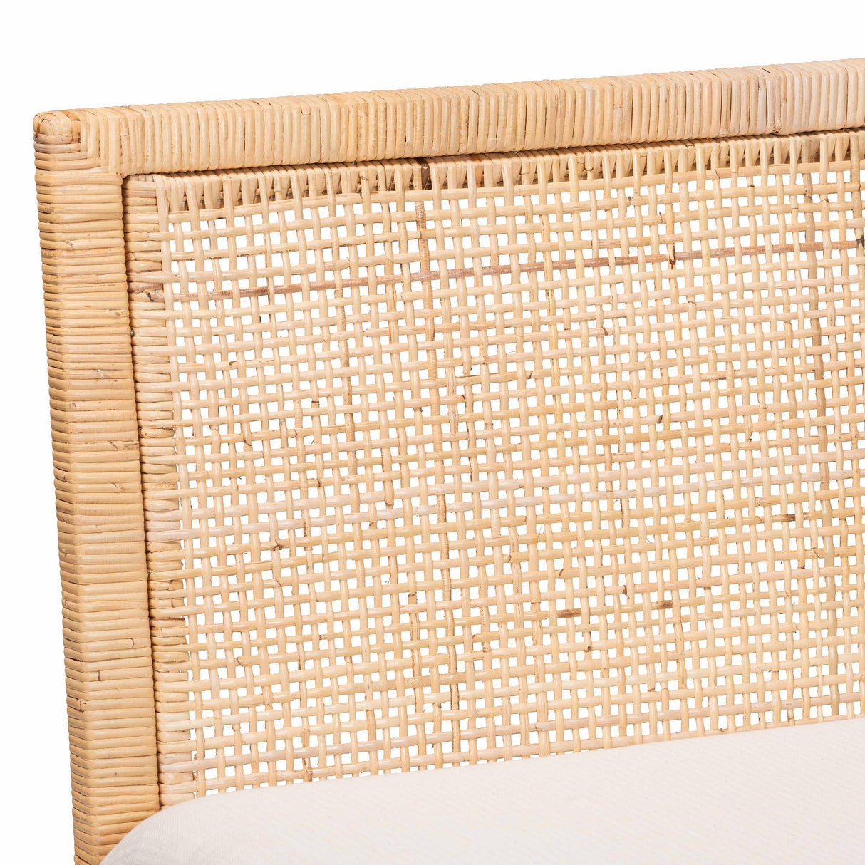 Mactan Bohemian Honey Rattan 2-Pc Dining Bench Set