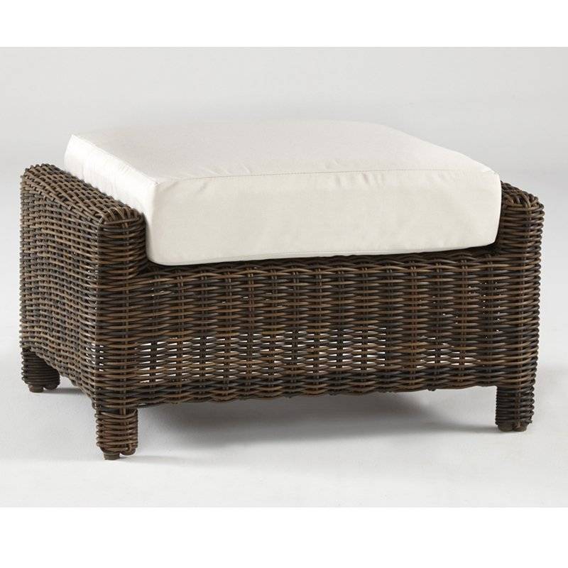 Del Ray Patio 3 Pc Swivel Glider, Ottoman, and End Table Set with Glass Top Model 76600-SET by South Sea Rattan