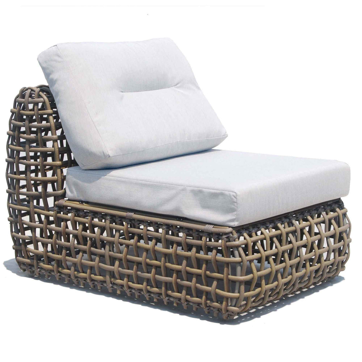 Dynasty Outdoor Modular Center with Sunbrella Cushion Model 22390-KMNP-CUSH by Skyline Design