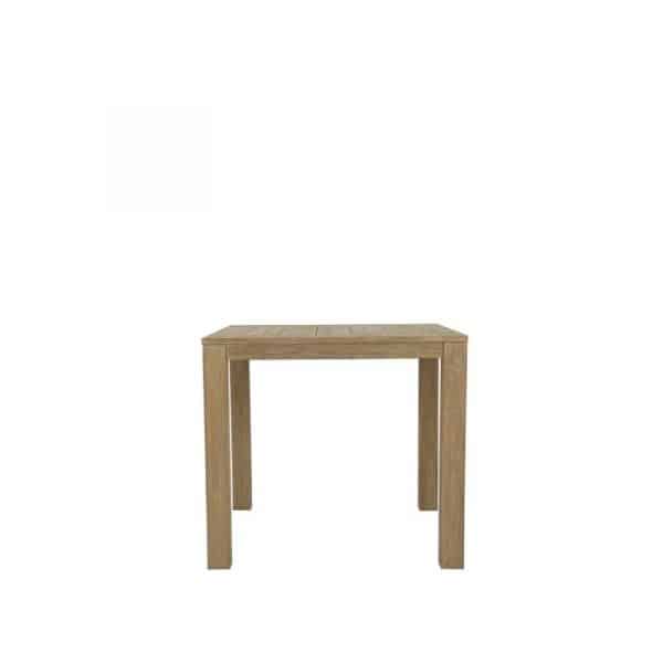 Coastal Teak Outdoor End Table by Sunset West Model 5501-ET