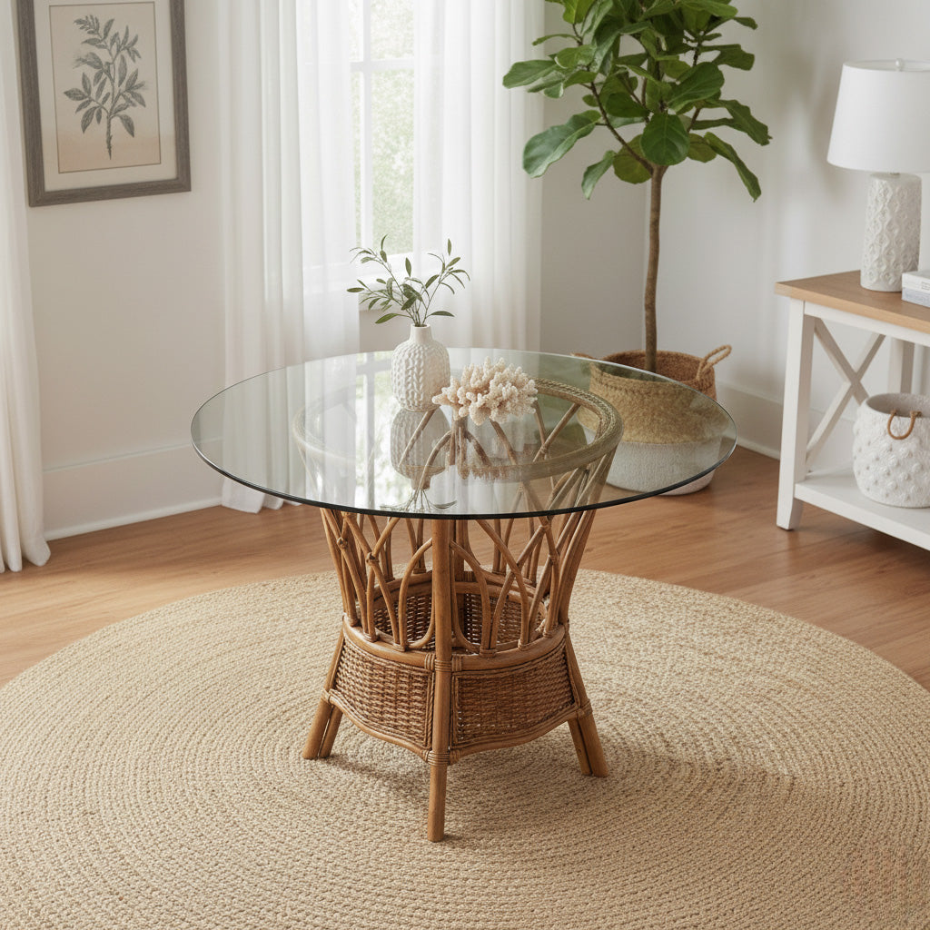 Everglade Indoor Round Dining Table by Braxton Culler Made in the USA Model 905-075