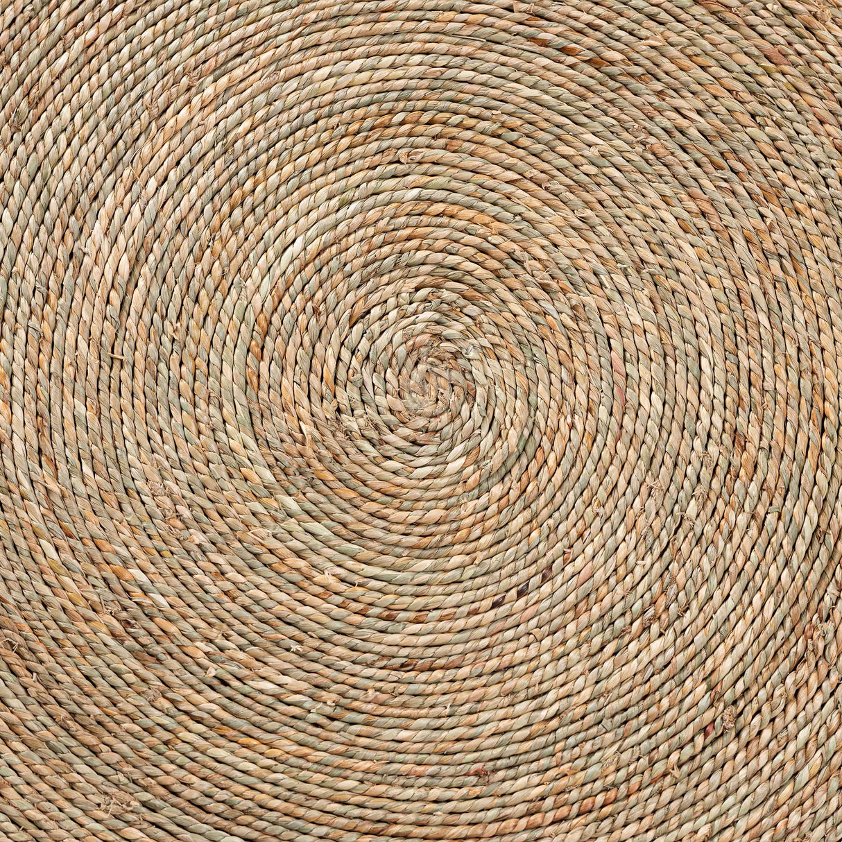 Fujita Handwoven Seagrass End Table by Wicker Fair