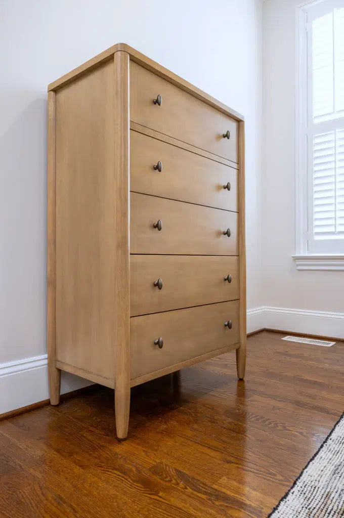 Chatham 5 Drawer Chest Model FL-B91135-MAPLE By Finn & Louise