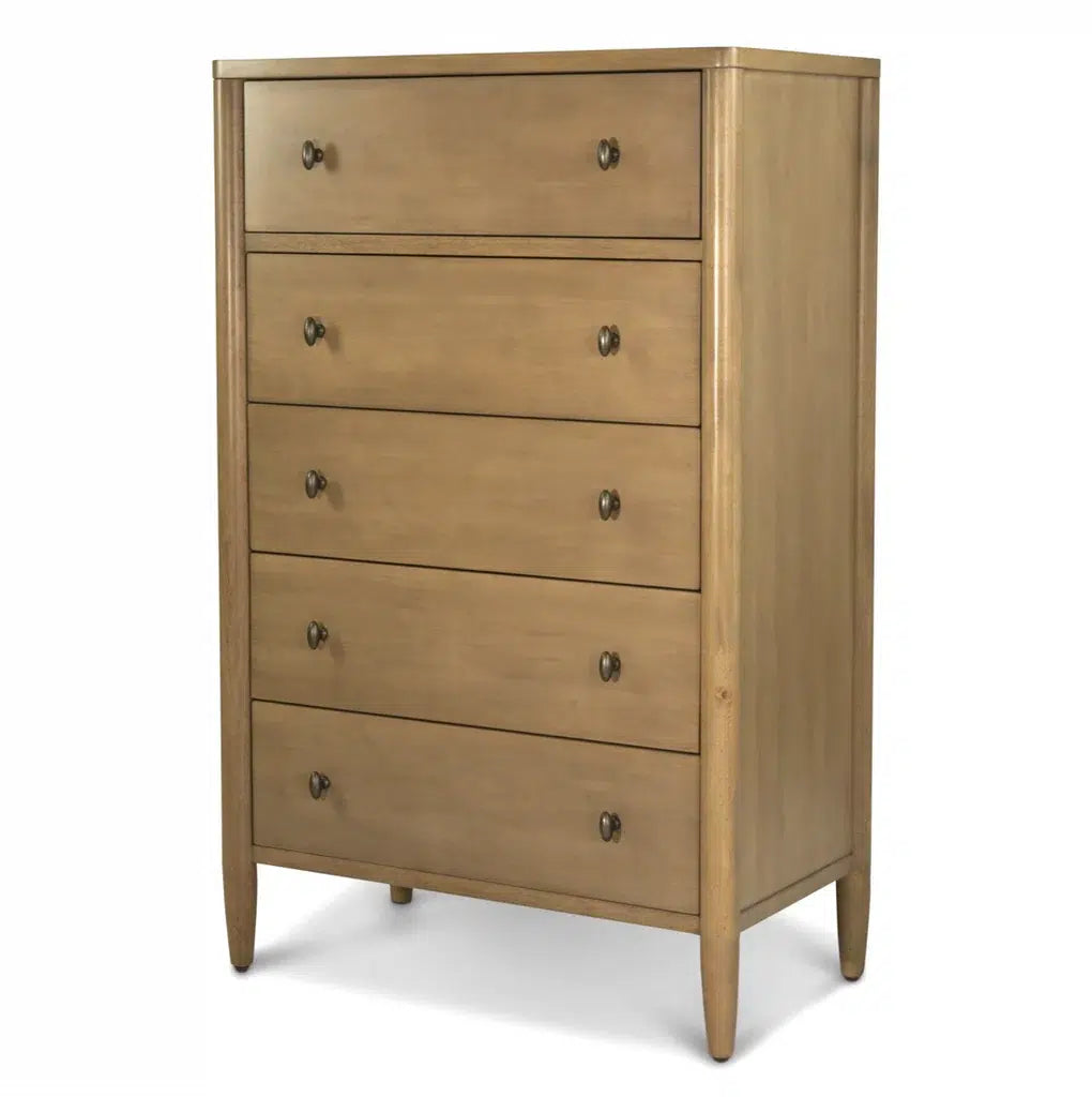 Chatham 5 Drawer Chest Model FL-B91135-MAPLE By Finn & Louise