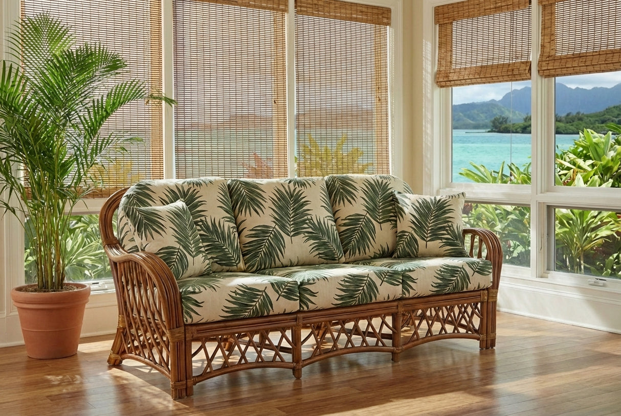 Florida Deep Seating Sofa by Wicker Fair