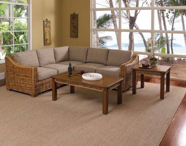 Freeport Console Table w/Stools FP-14/15 by Designer Wicker
