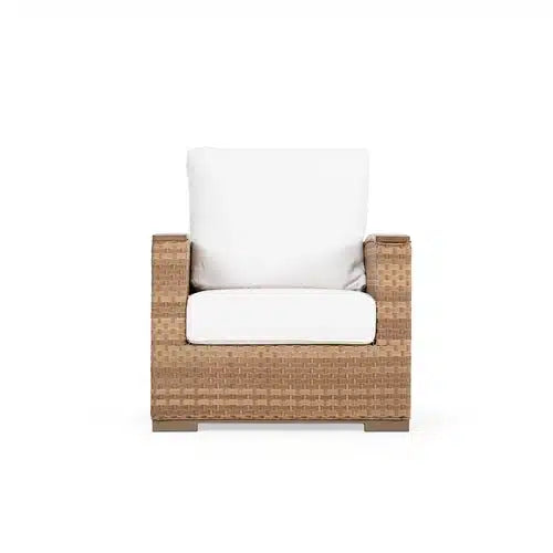 Get Away Outdoor Wicker Club Chair in Sandstone Model 641805SSTWTK