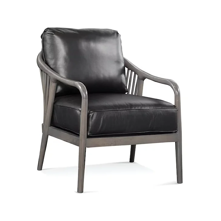 Guinevere Chair in Leather by Braxton Culler Made in the USA Model 984-L01