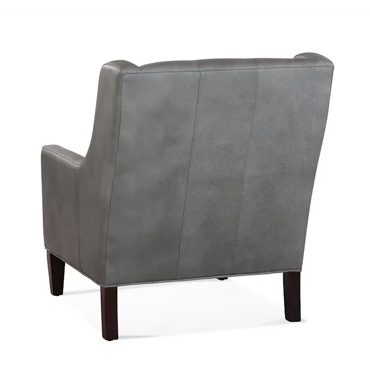 Henry Leather Accent Chair by Braxton Culler Made in the USA Model 733-L01