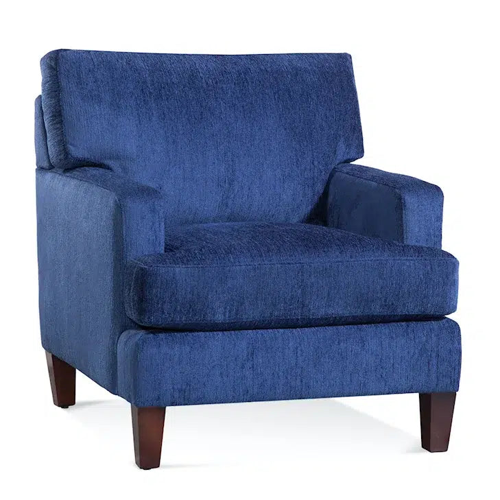 Houston Accent Chair with Wood Legs by Braxton Culler Made in the USA Model 707-001