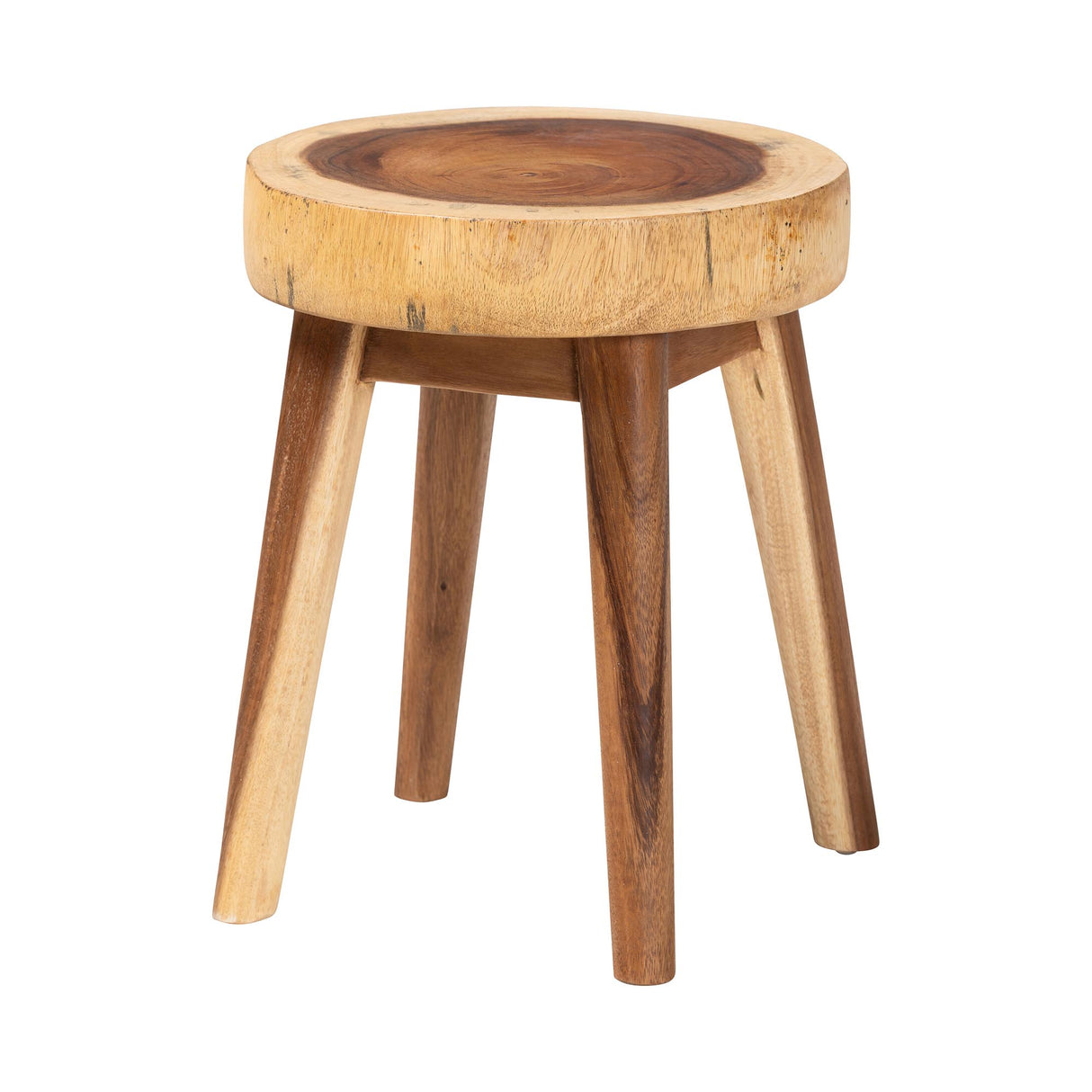Prajia Suar Wood End Table by Wicker Fair