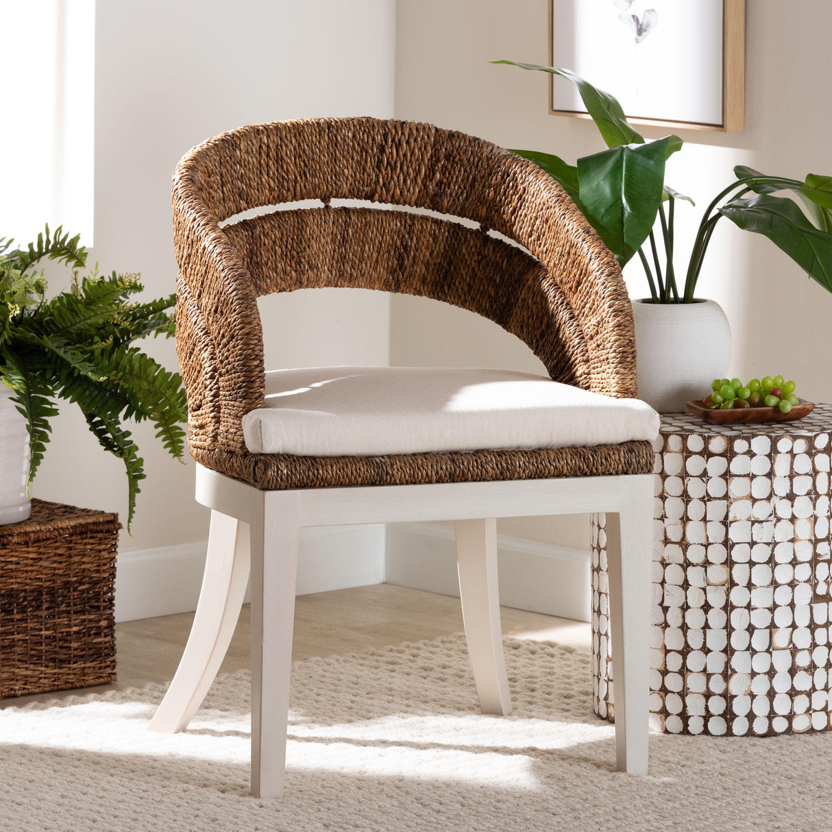 Wicker Fair Rattan Kailua Dining or Accent Chair
