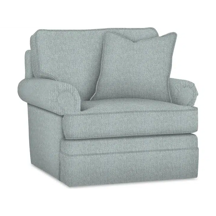Kensington Swivel Chair by Braxton Culler Made in the USA Model 7xxx-005