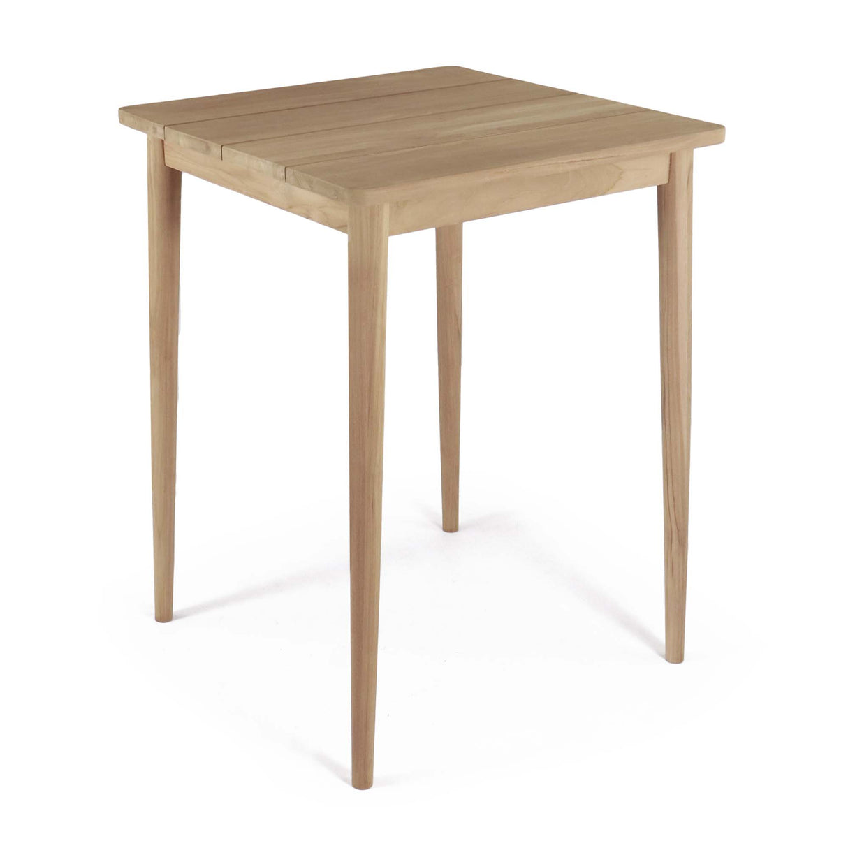 Krabi Outdoor Square Teak Pub Table Model 24110-TEAK-KR by Skyline Design