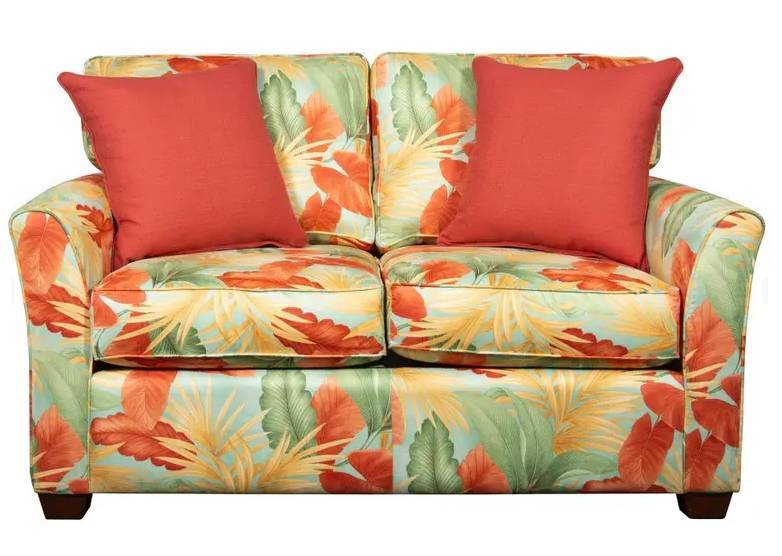 L203 Upholstered Loveseat by Capris Furniture