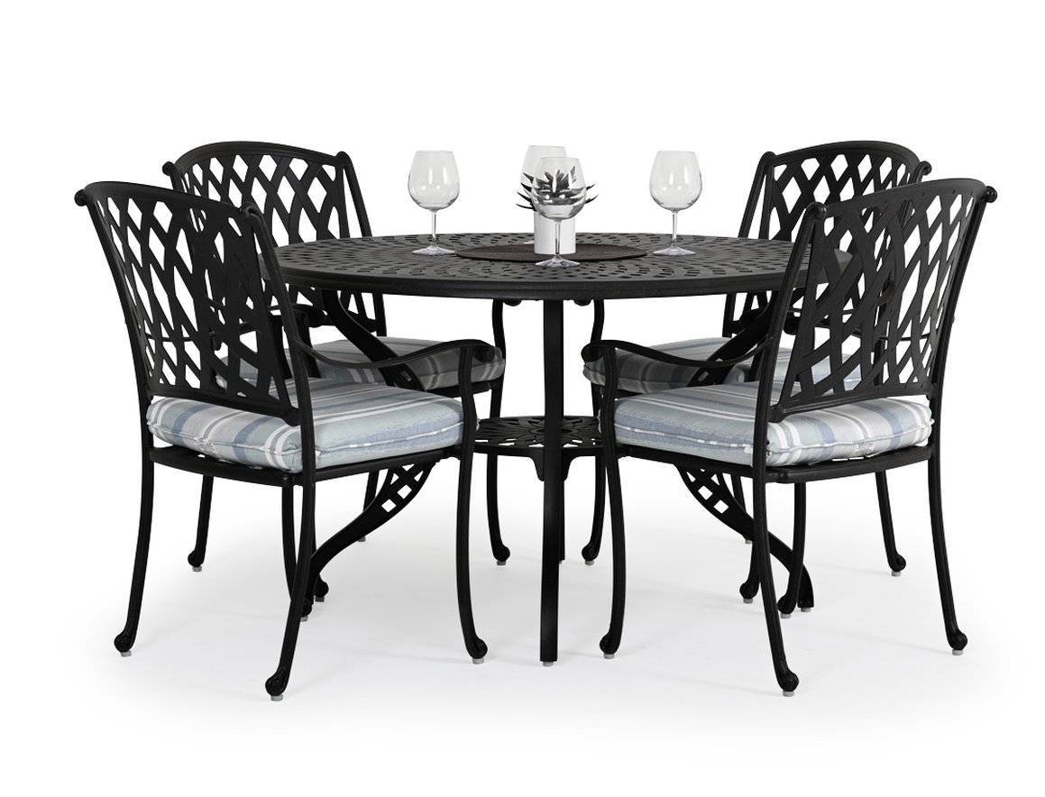 Lanai Aluminum 5 PC Patio Dining Set Model 04656-DINSET
