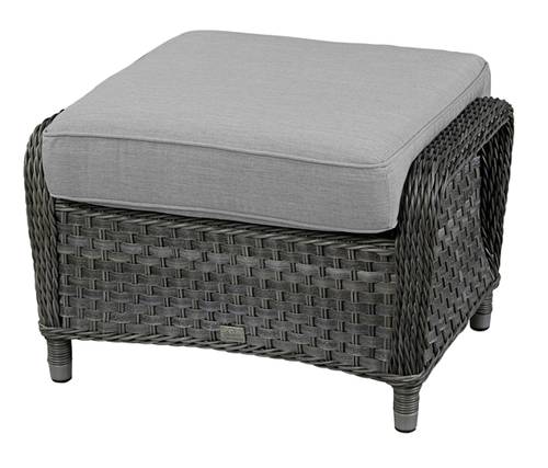 Lorca Outdoor Patio Wicker Ottoman Model OT9852 from Beachcraft Furniture