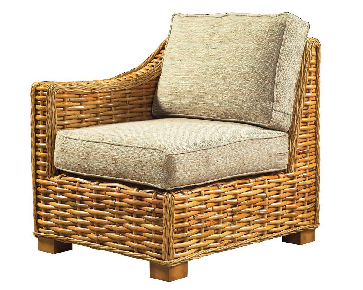 Freeport Rattan Sectional Left Arm Chair FP-01L by Designer Wicker