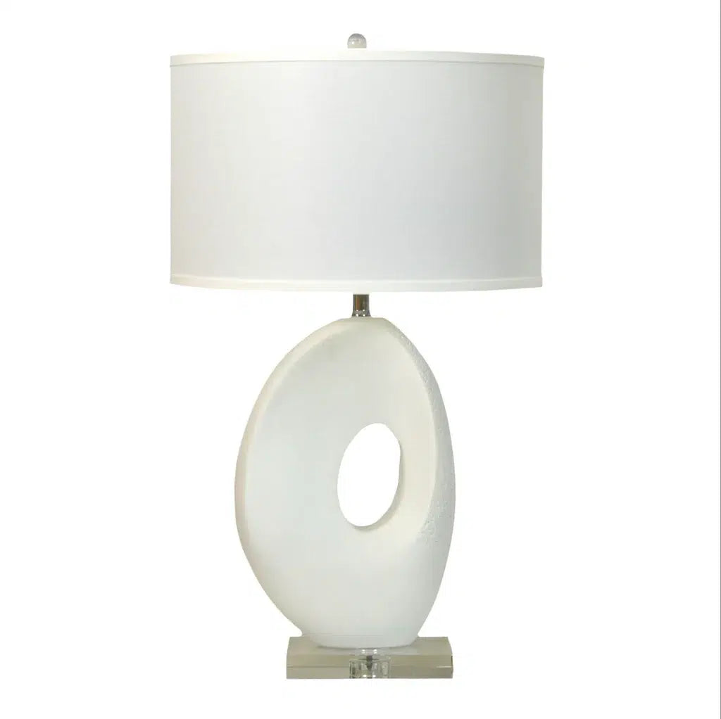 Eva Table Lamp (Set of 2) Model LUX-145-WHITE By Lux Lighting