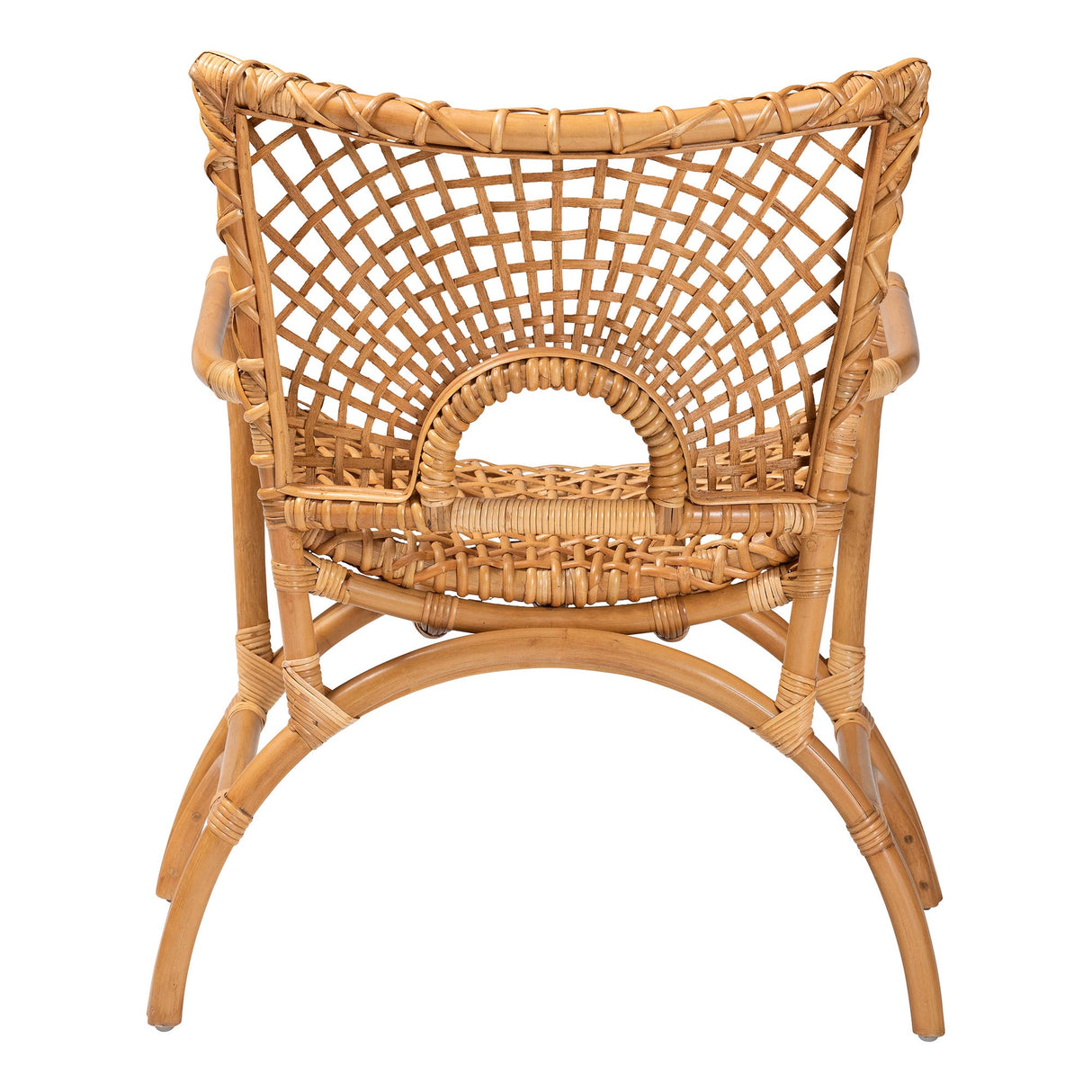Mamba Wicker Fair Rattan Directors Style Arm Chair
