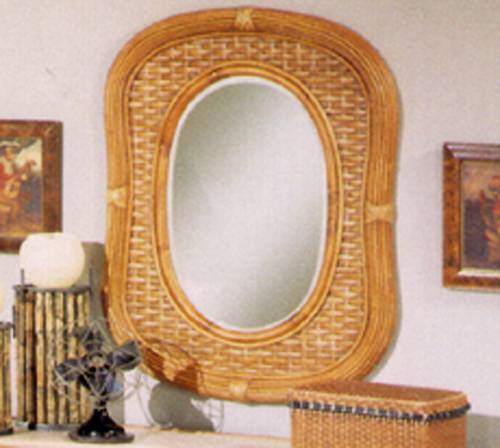 Belize Mirror BZ-41 by Designer Wicker (Unable to ship alone - Must ship with at least 1 other item from same collection)