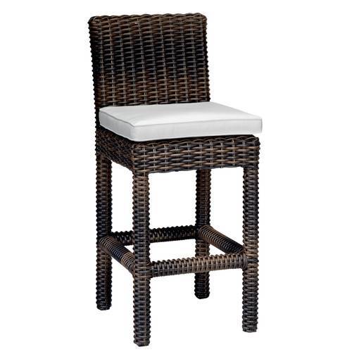 Montecito Outdoor Patio Wicker Barstool Model 2501-7B by Sunset West