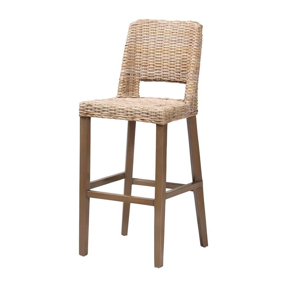 Maya Wicker Fair Rattan Barstool