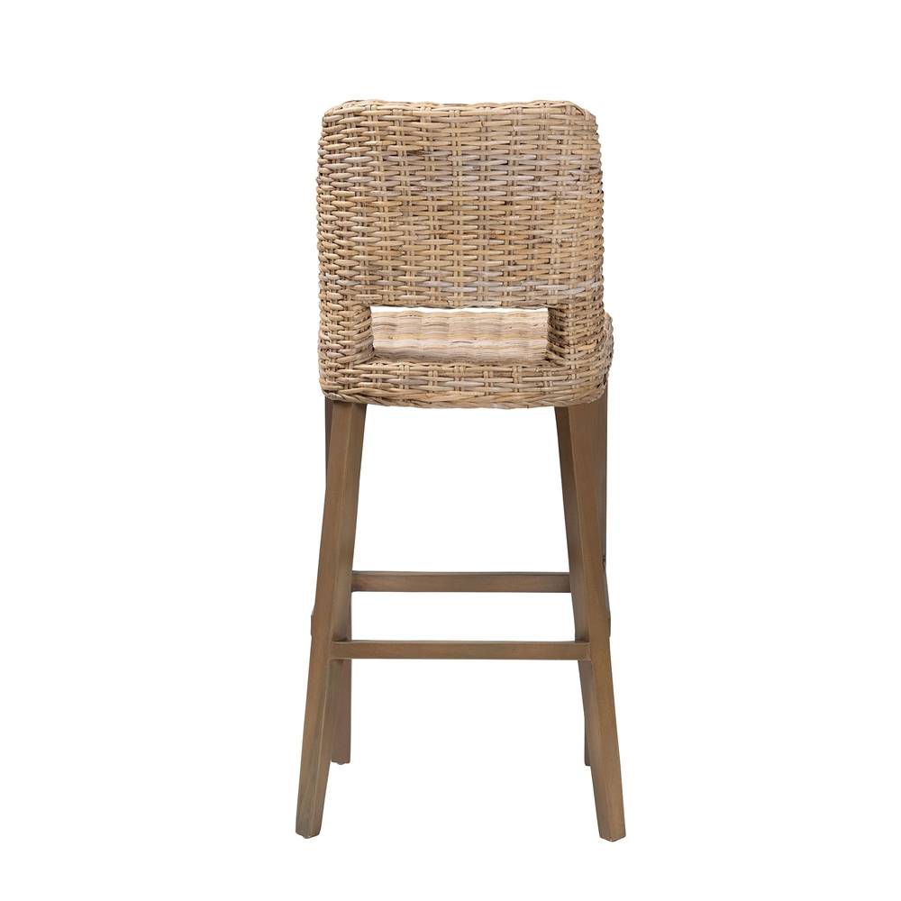 Maya Wicker Fair Rattan Barstool